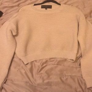 Cropped sweatshirt